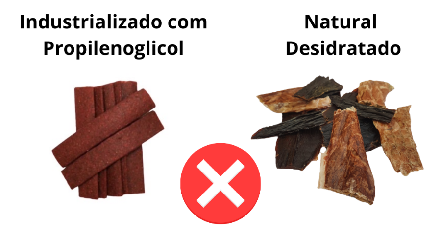 Petiscos Naturais vs Petiscos com Propilenoglicol: Qual é a diferença?